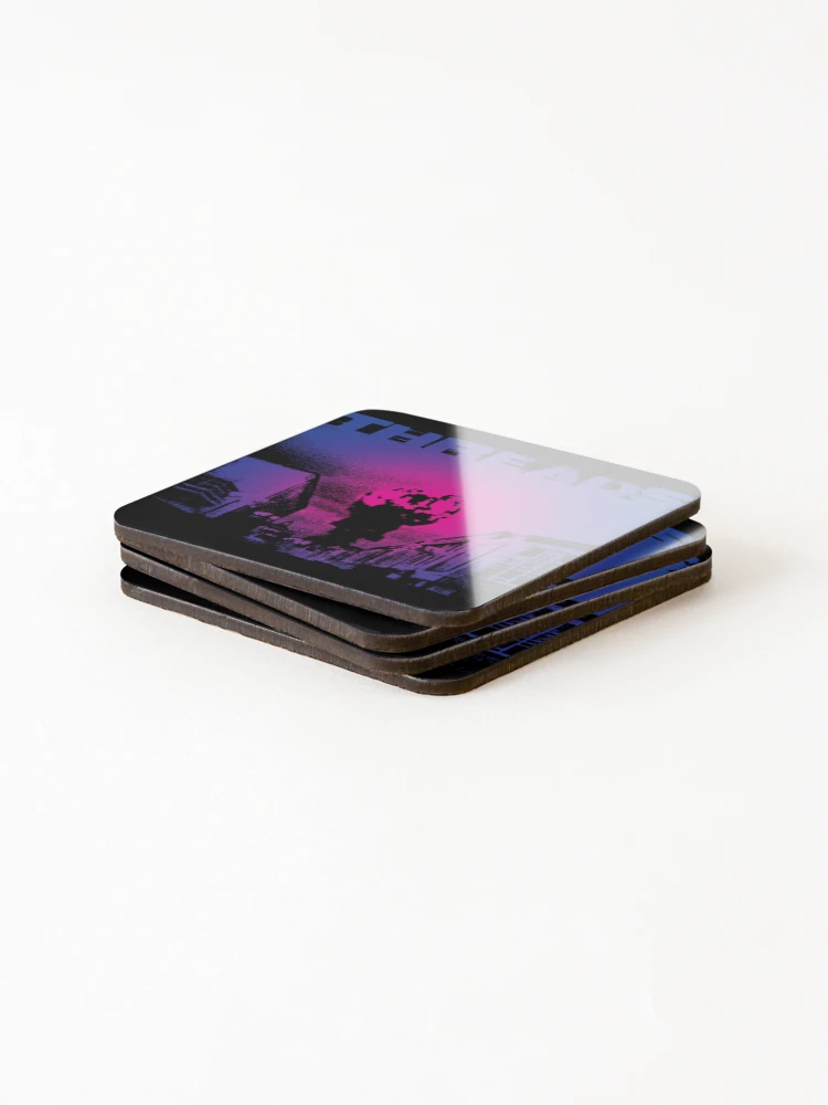Thumbnail 4 of 5, Coasters (Set of 4), Threads designed and sold by haunteddata.