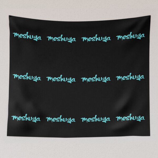 Item preview, Meshuga - Crazy - Yiddish Sayings - Turquoise designed and sold by JourneyCreative.
