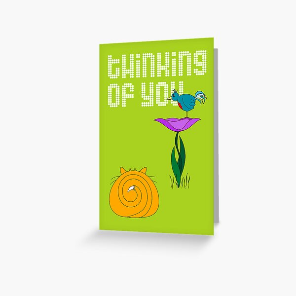 Thinking of You - card Greeting Card