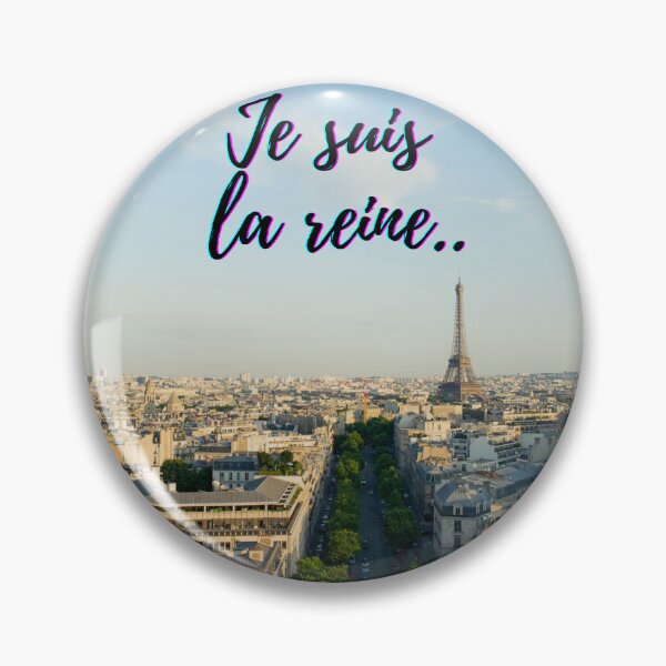 Item preview, I am the queen - popular french quotes theme gifts  designed and sold by RebelliousRosee.