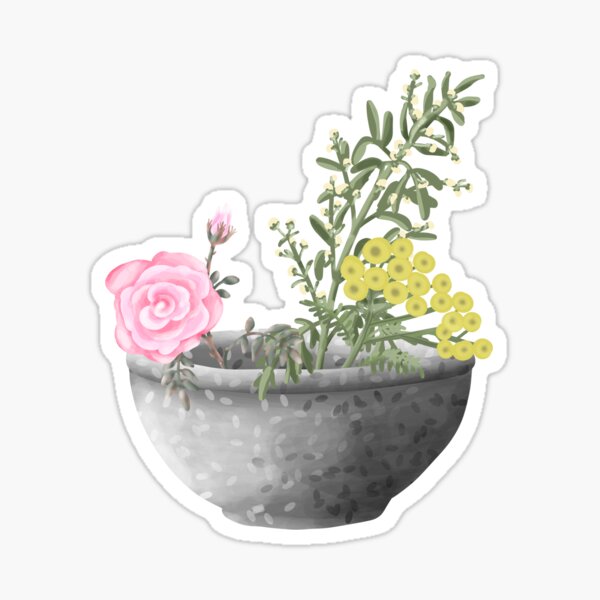 Item preview, Herbs in A Bowl designed and sold by Amalus-files.