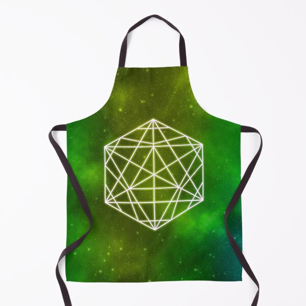 Item preview, Platonic Solid | Sacred Geometry | Green Nebula designed and sold by ghost888.