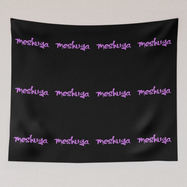 Item preview, Meshuga - Crazy - Yiddish Sayings - Magenta designed and sold by JourneyCreative.