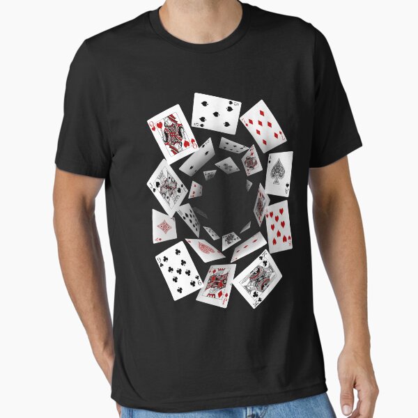 Falling Cards Essential T-Shirt