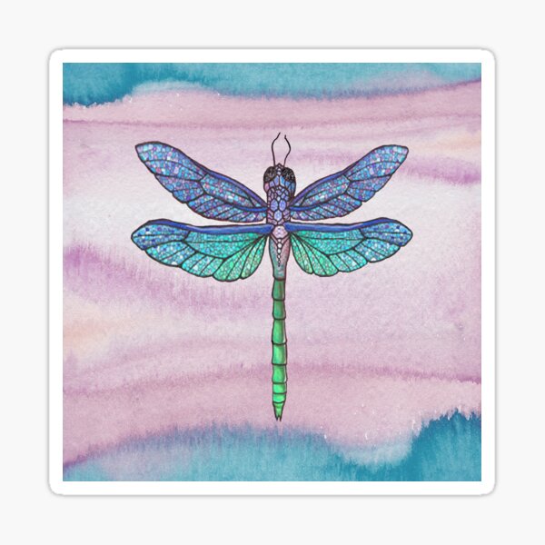 Dragonfly 2 Sticker