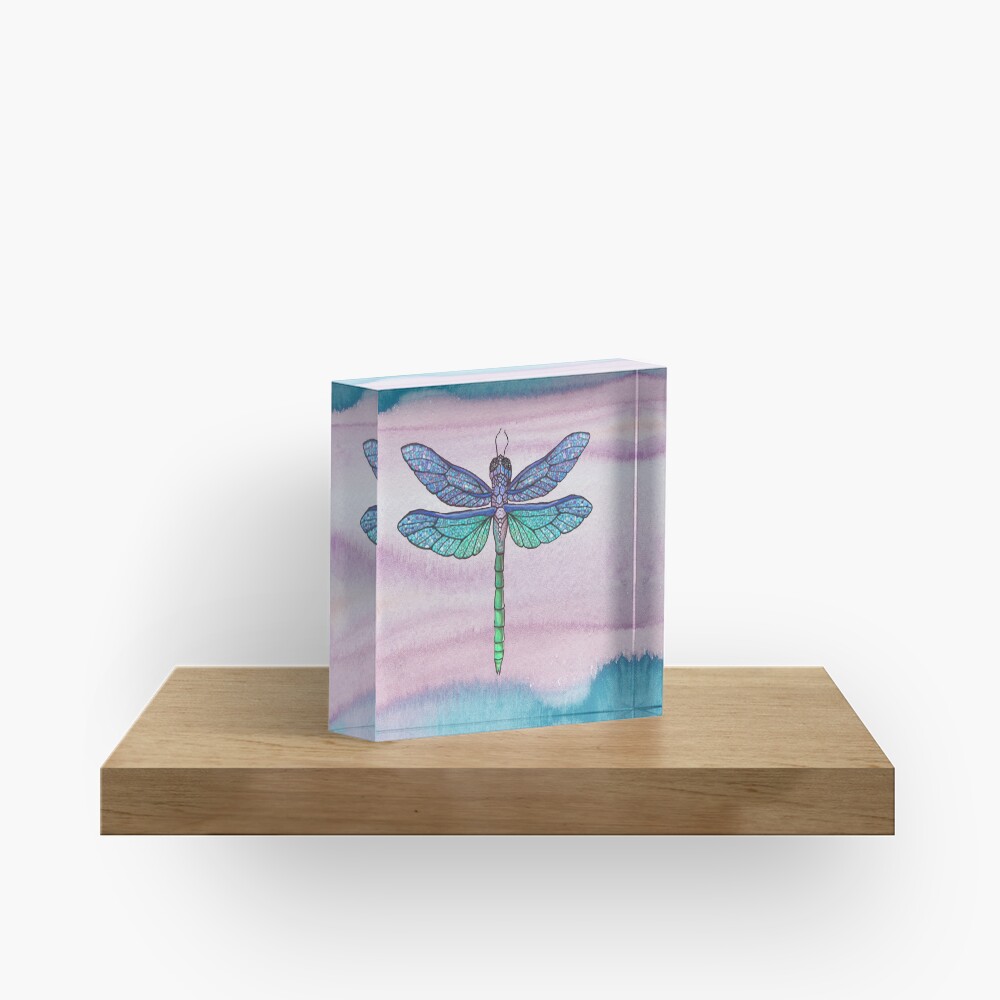 Dragonfly 2 Acrylic Block