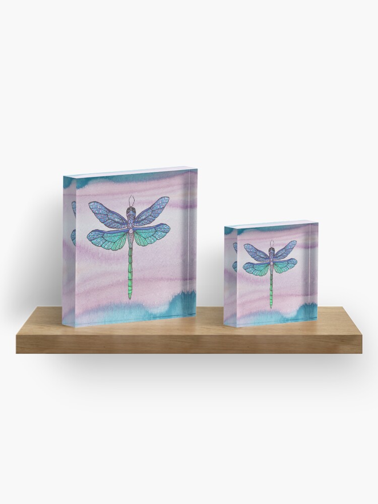 Alternate view of Dragonfly 2 Acrylic Block