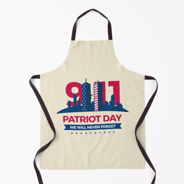 Item preview, A design featuring 911 and the Twin Towers with the words Patriot Day we will never forget designed and sold by velisani.