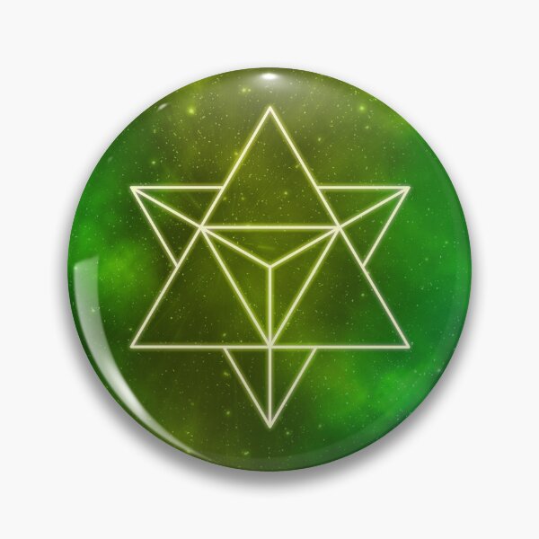 Item preview, Merkaba | Sacred Geometry |  Green Nebula designed and sold by ghost888.