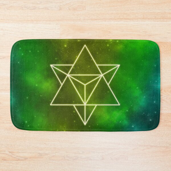 Item preview, Merkaba | Sacred Geometry |  Green Nebula designed and sold by ghost888.