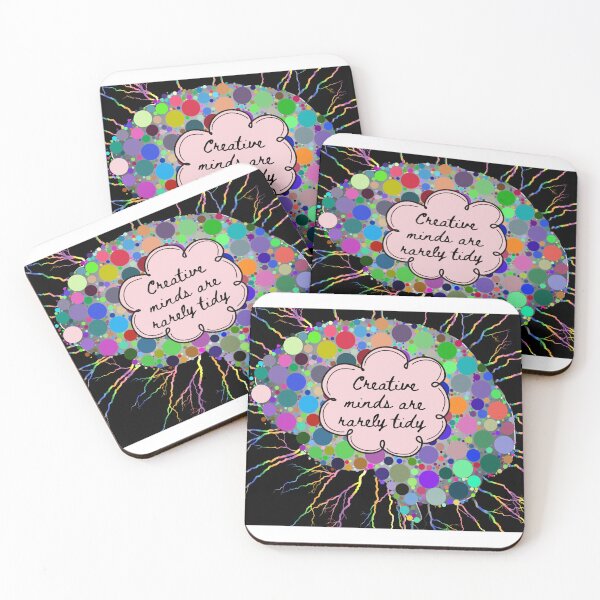 Item preview, Creative minds are rarely tidy designed and sold by ShopTwentyFour.