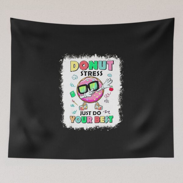 Item preview, Bleached Donut Stress Just Do Your Best designed and sold by kiemtiende84.