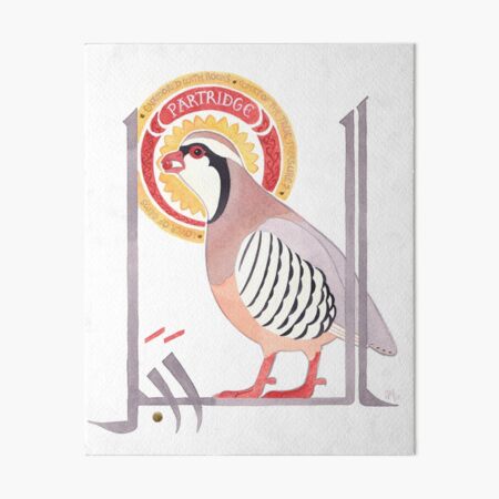 The Conference of the Birds: The Partridge Art Board Print