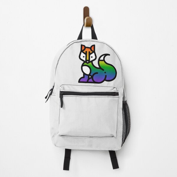 Item preview, LGBTQ+ pride fox designed and sold by Camilla Wynter.