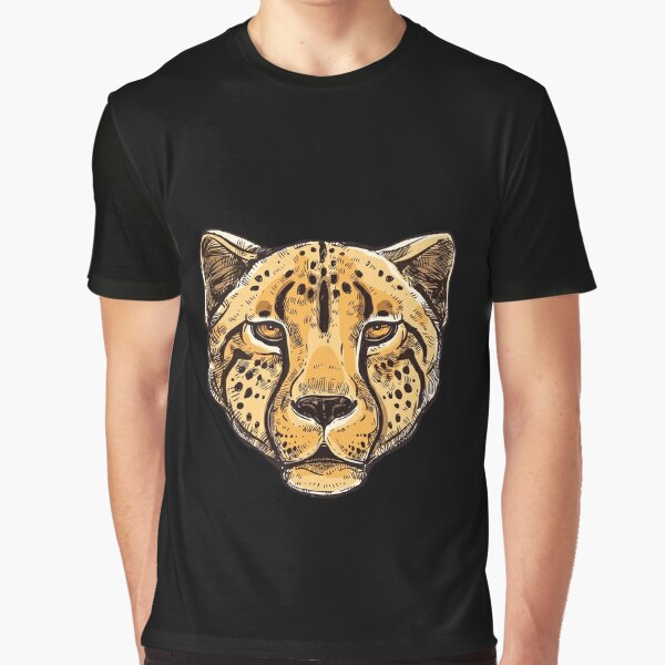 Cheetah T Shirt Designs Graphics & More Merch