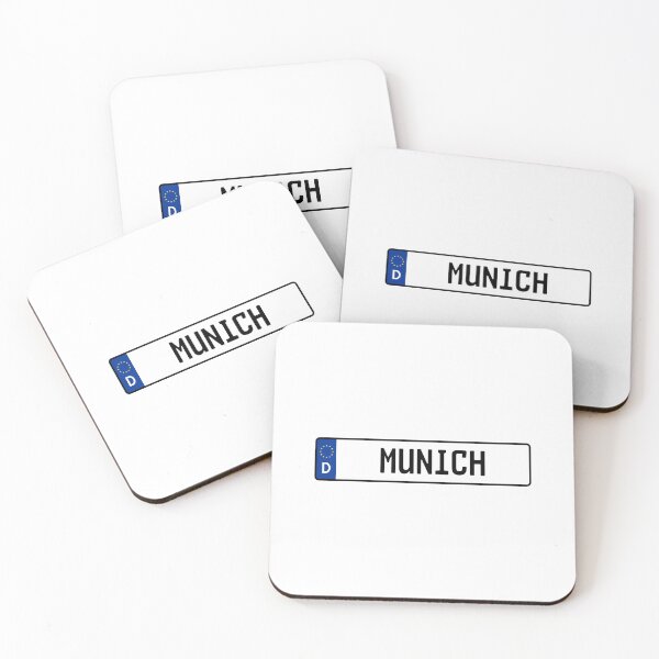 Item preview, Munich Kennzeichen designed and sold by snxworld.