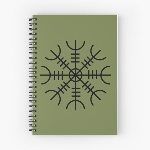 Item preview, Helm of Awe Icelandic magical staves Odin Aegishjalmur Symbol designed and sold by BerryCats.