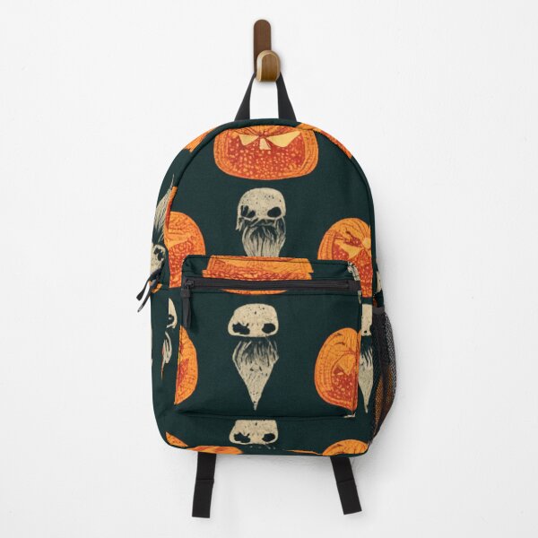 Aperçu de l'œuvre Halloween Pumpkin Ghost Seamless Pattern créée et vendue par Bratak.
