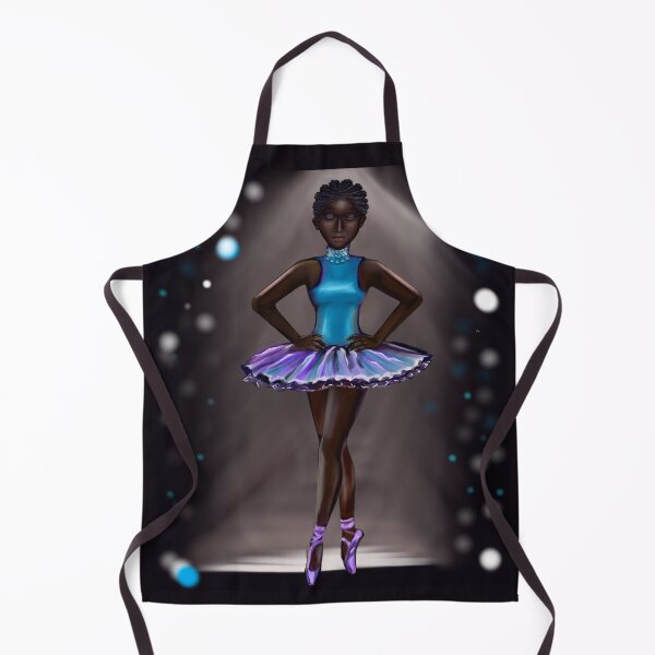 Item preview, Ballerina Noor #2 - African American, Black ballerina girls with corn rows dancing 8 ! This black girl loves dance Afro hair dark brown skin tutu. Love Ballet designed and sold by Artonmytee.
