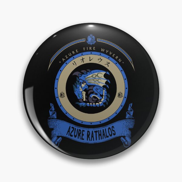Item preview, AZURE RATHALOS - CREST designed and sold by EXION CREW.