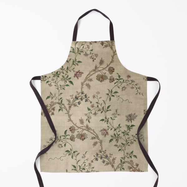 Item preview, Beige and vintage floral designed and sold by themusingmind.