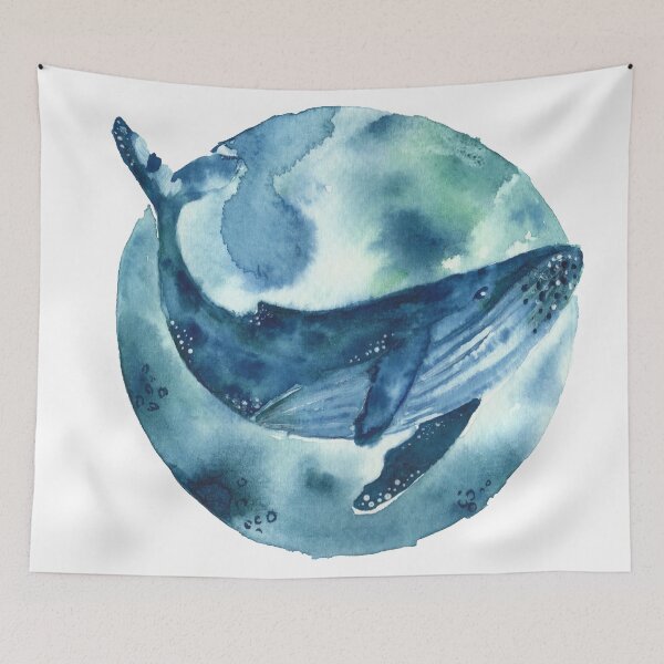 Item preview, blue moon whale designed and sold by romanv61.