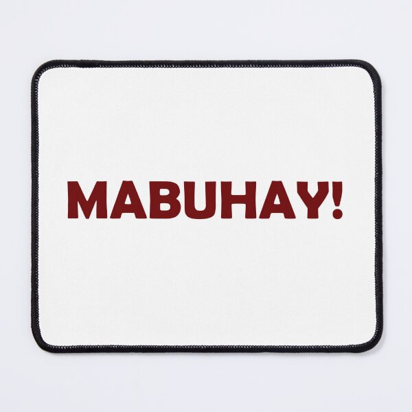 Item preview, Mabuhay! artwork in red designed and sold by ArKion.