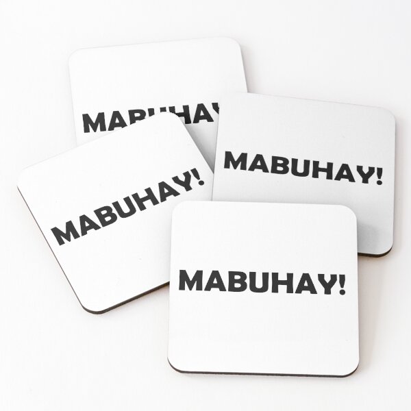 Item preview, Mabuhay! artwork in black designed and sold by ArKion.