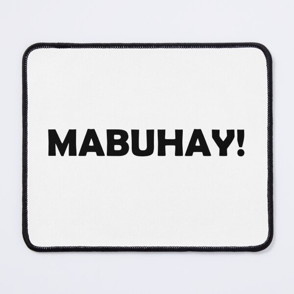 Item preview, Mabuhay! artwork in black designed and sold by ArKion.