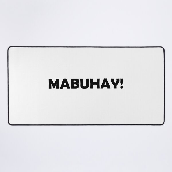 Item preview, Mabuhay! artwork in black designed and sold by ArKion.