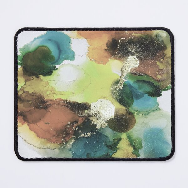 Item preview, Teal, Citron and Soft Pastel Ink designed and sold by Jenie Yolland.