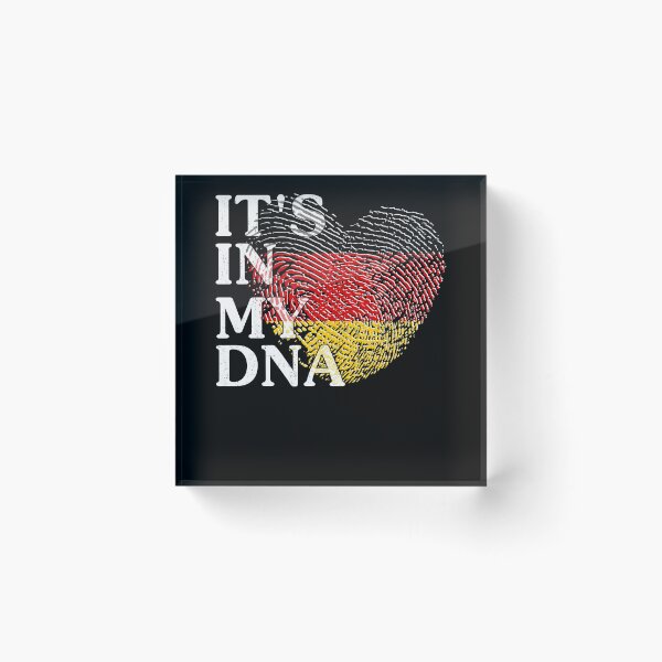 Item preview, It's My DNA Finger print Germany Flag Pride designed and sold by Darly-Walker.