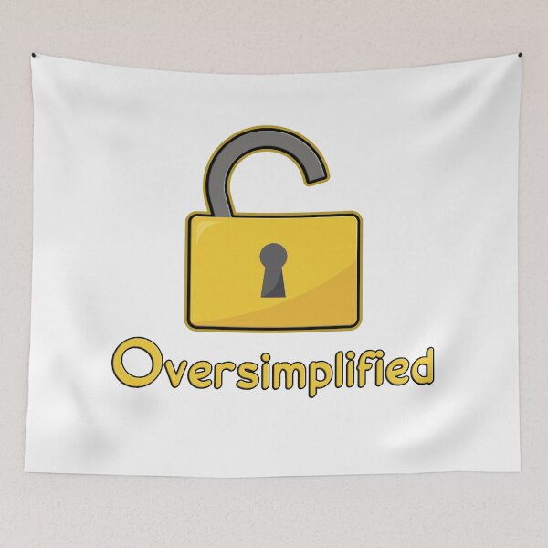 Item preview, oversimplified designed and sold by Neylou-Art.