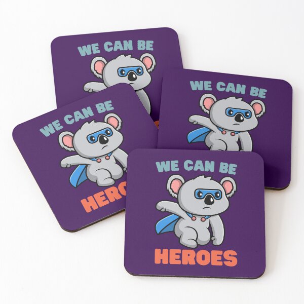 Item preview, We Can Be Heroes: Koala Superhero designed and sold by Keep Smiling.