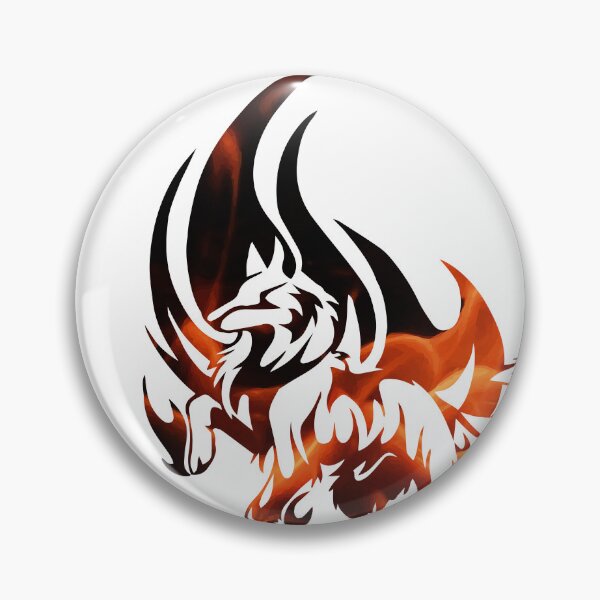 Item preview, Fire wolf - Fenrir Loki's son designed and sold by MK3DESIGN.
