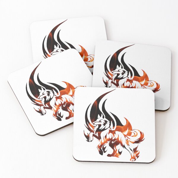 Item preview, Fire wolf - Fenrir Loki's son designed and sold by MK3DESIGN.