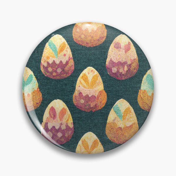 Aperçu de l'œuvre Easter Eggs Seamless Pattern créée et vendue par Bratak.