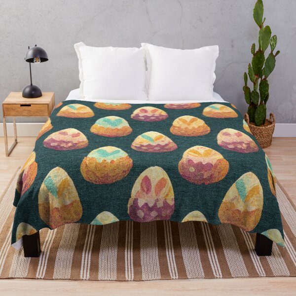 Aperçu de l'œuvre Easter Eggs Seamless Pattern créée et vendue par Bratak.