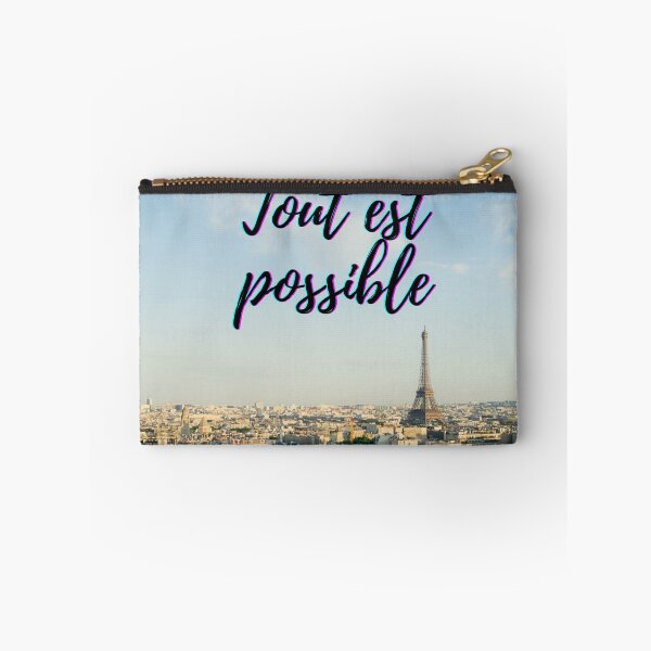 Item preview, Anything is possible - popular french quotes theme gifts  designed and sold by RebelliousRosee.