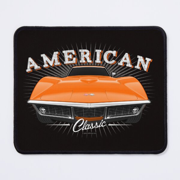 Item preview, 1968 Chevrolet Corvette Stingray Classic 68 Orange designed and sold by GTOclothing.