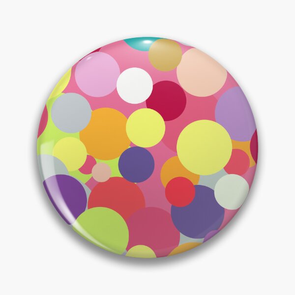 Item preview, pattern of colorful circles designed and sold by Tanya-GR.