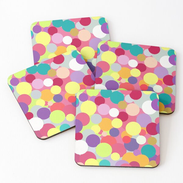 Item preview, pattern of colorful circles designed and sold by Tanya-GR.