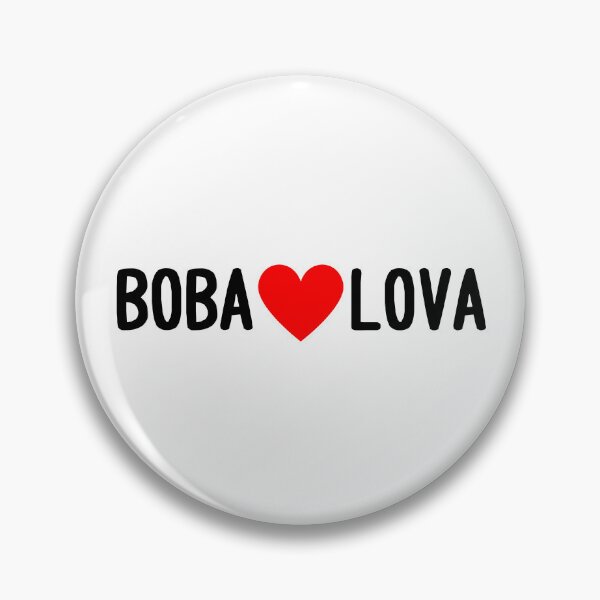 Item preview, BOBA ❤️ LOVA I HEART BOBA I LOVE BOBA  designed and sold by usernamenaijan.