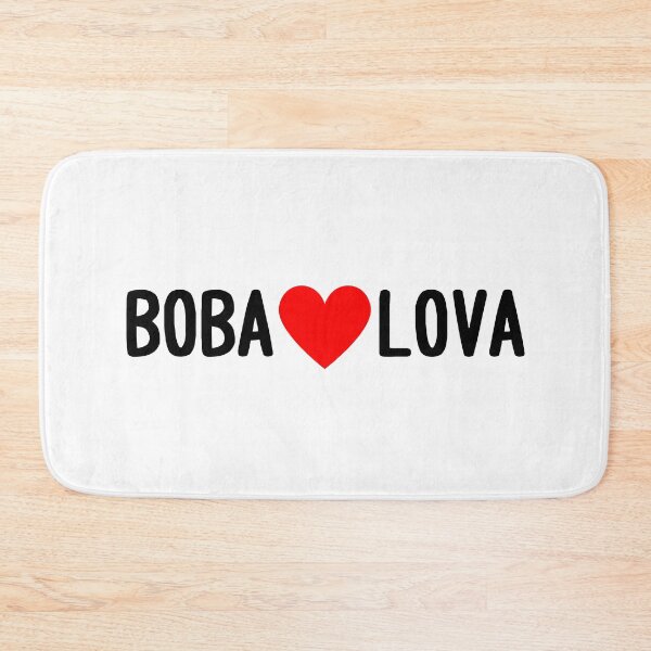 Item preview, BOBA ❤️ LOVA I HEART BOBA I LOVE BOBA  designed and sold by usernamenaijan.