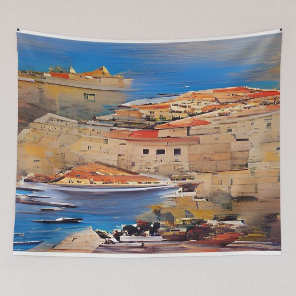 Item preview, Dubrovnik Croatia ai art designed and sold by Mirex88.
