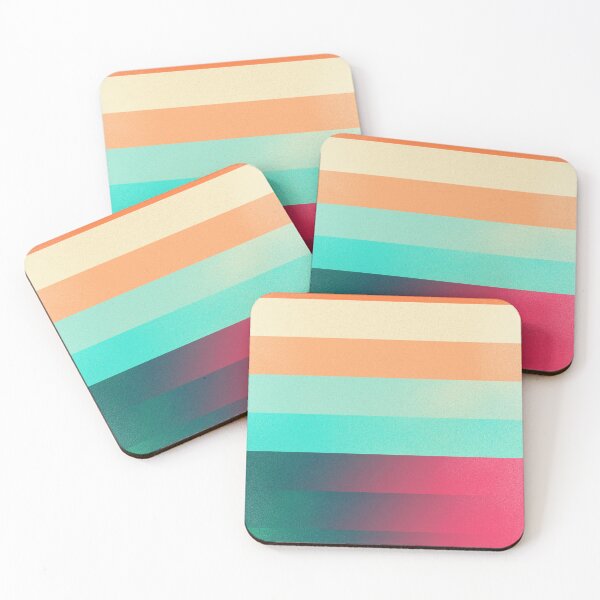 Artikelvorschau, Colorful Retro Stripes entworfen und verkauft von FullTimeSloth.