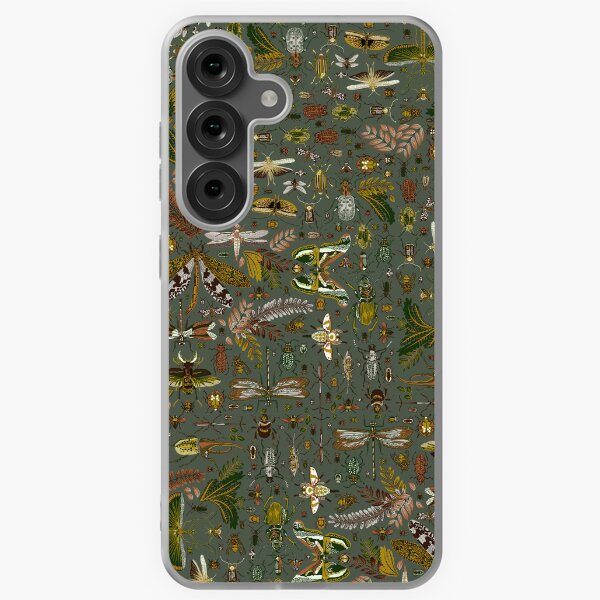Aperçu de l'œuvre Insectes et feuilles vertes créée et vendue par Wondroustrange.
