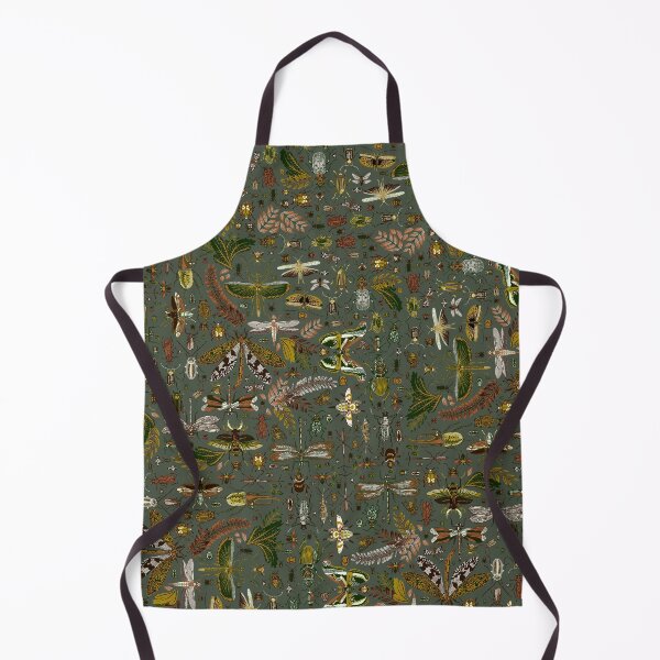 Item preview, Insects and leaves green designed and sold by Wondroustrange.