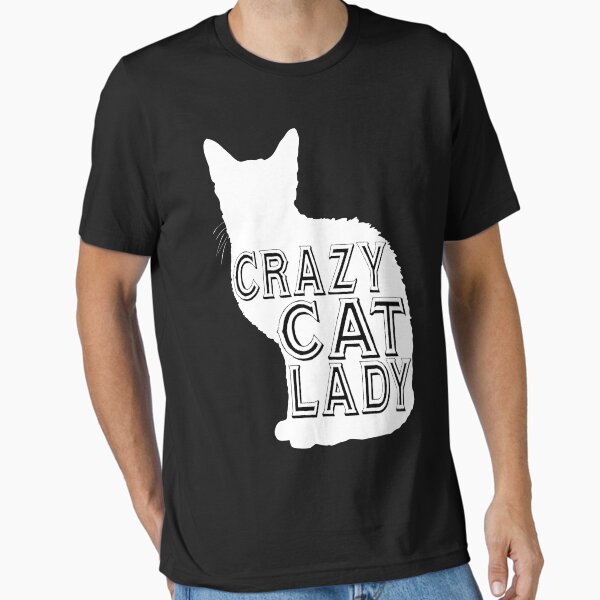 Item preview, Crazy cat lady - Funny cat saying. designed and sold by tillhunter.