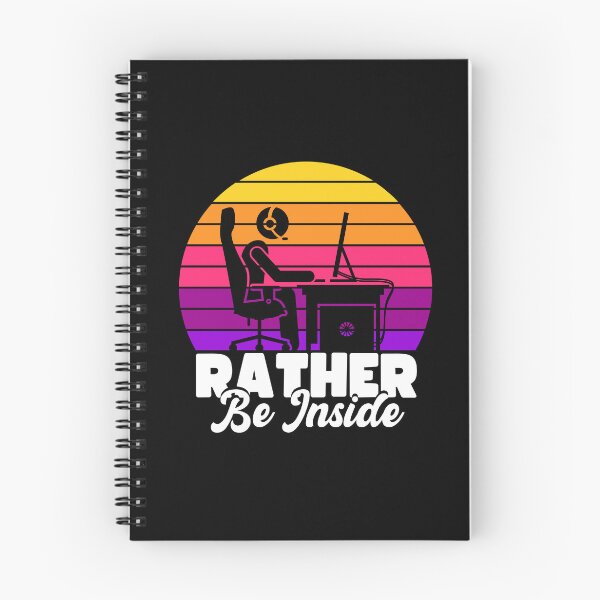 Item preview, Rather Be Inside - PC Gamer - Antisocial Gamer Design (White Text) designed and sold by Bowenporium :).